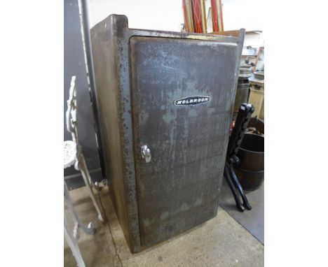 A Holbrook industrial steel fitted cabinet 