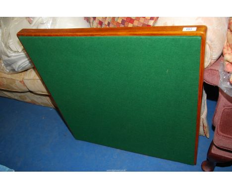 A card table.