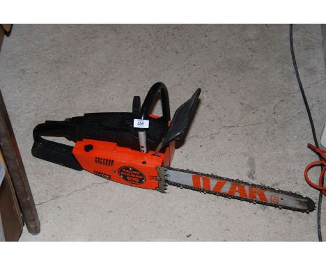 A "Sachs Dolmar" petrol chainsaw, [good compression].