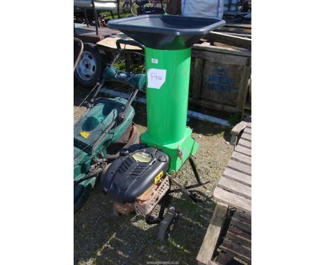 A "Galgi  BB45" chipper with "Briggs & Stratton" engine, turns and has good compression.