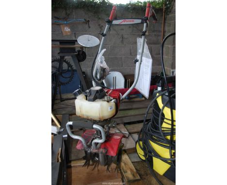 A "Mantis" petrol Cultivator, [engine turns and has good compression].
