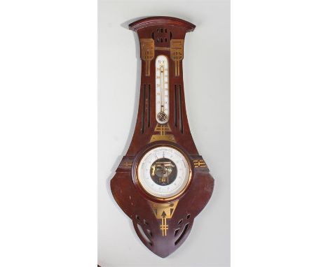 Knaus & Co. secessionist wheel barometer