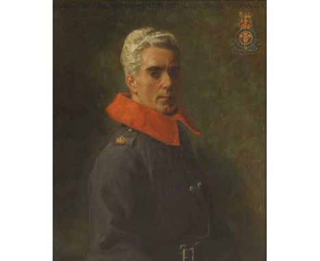 Alexander Grinager (American, 1865-1949)Portrait of Major Desmond Chapman-Huston of the Royal Wiltshire Yeomanry, half-length