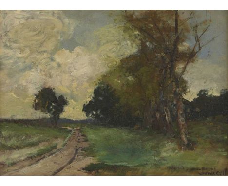 Antoine Chintreuil (French, 1814-1873)A path through a wooded landscapesigned 'Chintreuil' l.r., oil on canvas30 x 40.5cmCond