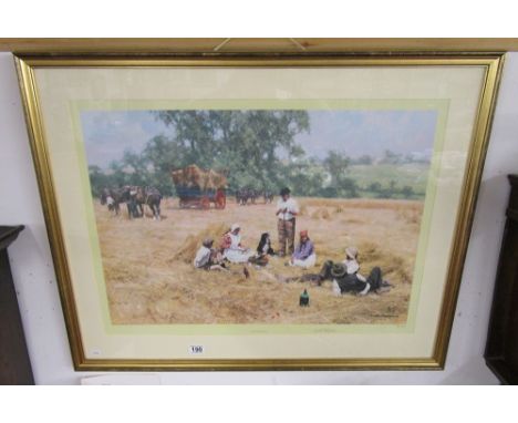 Framed L/E print by David Shephard - The Lunch Break