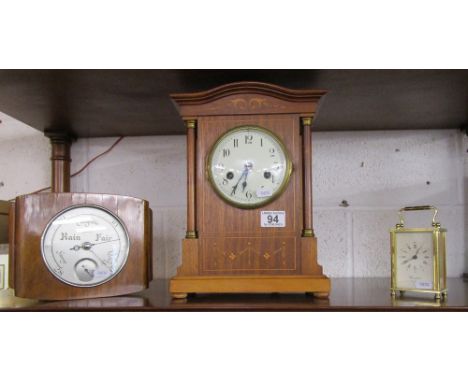 2 clocks & a barometer