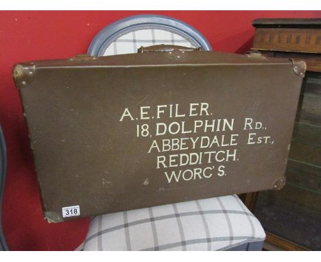 Vintage suitcase - Demob 1947