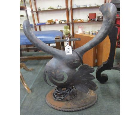 Unusual pelican lamp