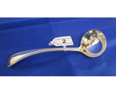 Silver ladle (Weight 91g) - London 1870