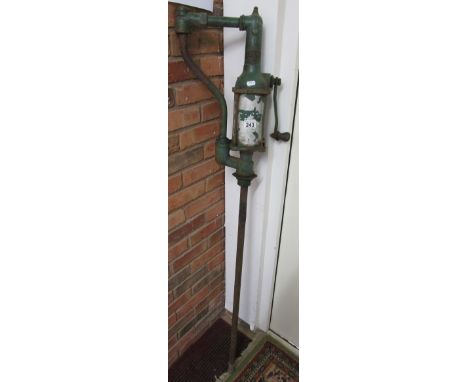 Vintage oil pump