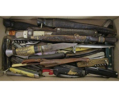 Collection of vintage knives
