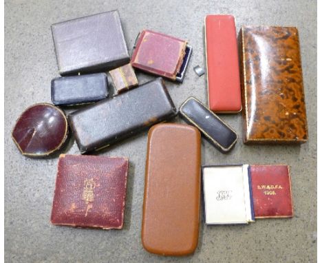 Vintage jewellery boxes