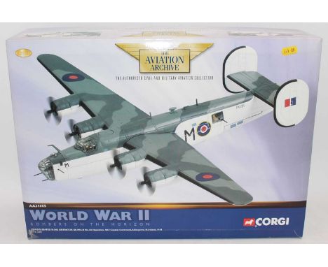 A Corgi Aviation Archive model No. AA34004 limited edition 1/72 scale diecast model of a Consolidated B-24D Liberator RAF Coa