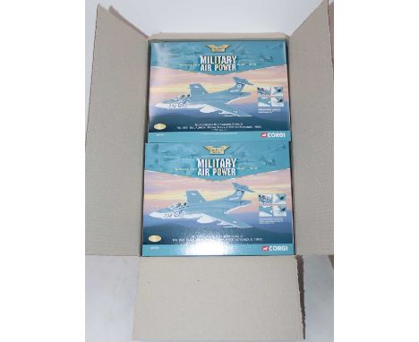 A Corgi Aviation Archive factory sealed trade box containing four boxed as issued model No. AA34103 diecast aircraft, as issu