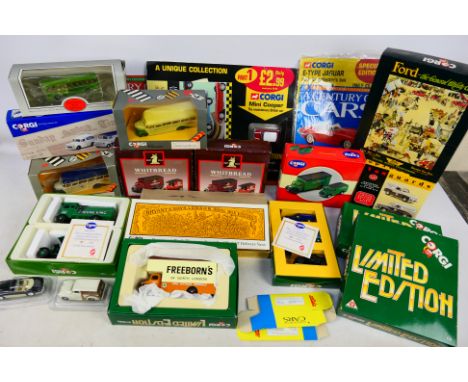 EFE - Corgi - Solido - A collection of boxed and carded diecast model vehicles, which includes Corgi #97740 The Times Classic