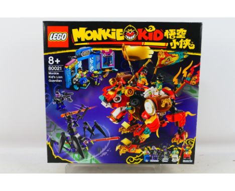 Lego - Monkie Kid # 80021 'Kids Lion Guardian' for ages 8+ (item number 6332237) mint in factory sealed original mint or near