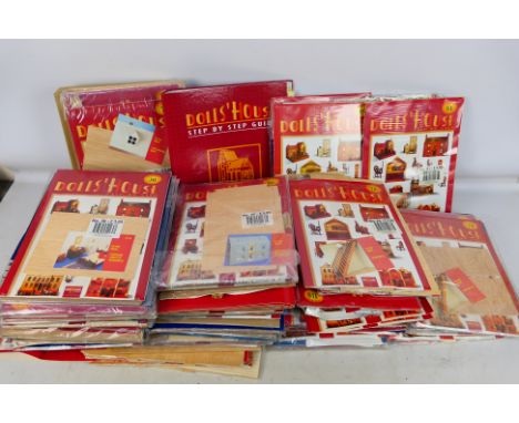 Del Prado - A large quantity of Del Prado 'Build Your Own Dolls House' magazines / parts, some contained in folders. Some of 