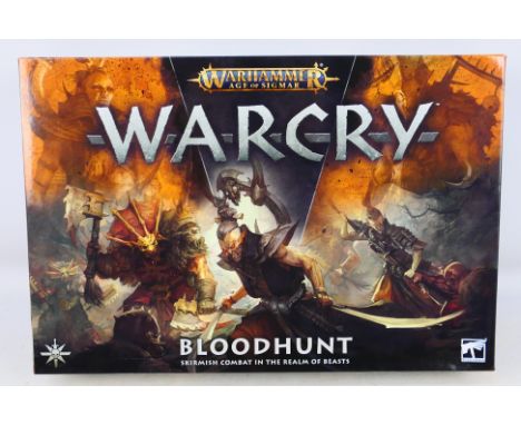 Warhammer - Games Workshop - Citadel - A boxed Warhammer Age of Sigmar 'Bloodhunt' box set. The set is presumed to be in Mint