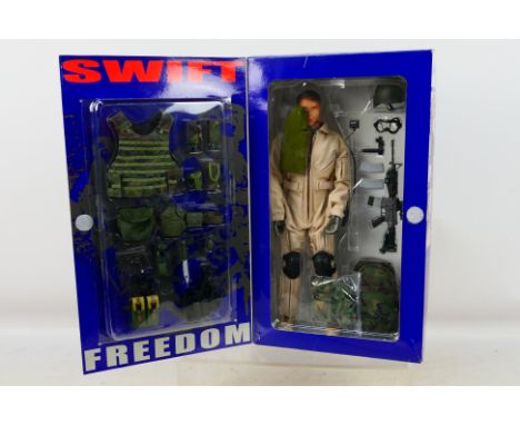 Dragon - A boxed Dragon 'Full Gear' #70167 1:6 scale US Marine Corps Force Recon 'Swift Freedom' 'Perry' action figure. The f