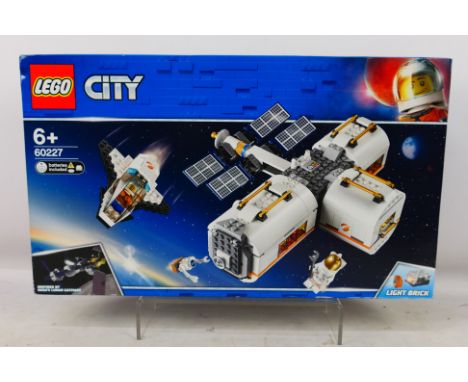 Lego - City # 60227 inspired by NASA's Lunar Gateway with light brick feature (item number 6251709) mint in factory sealed or
