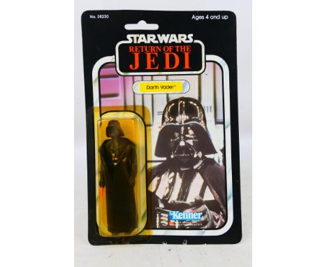 Kenner - A carded #38230 Darth Vader from 'Return of the Jedi'. Item appears mint and factory sealed. Backing card is punched