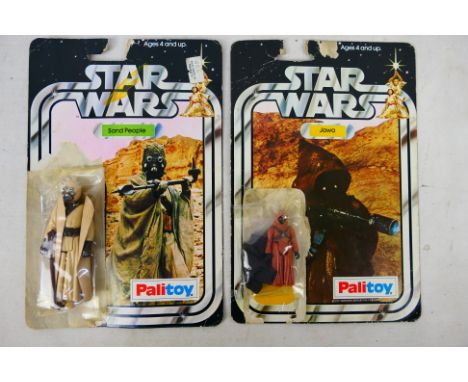 Palitoy - A pair of original Star Wars figures. Includes Jawa and Sand People. Items have all been opened and come loose but 
