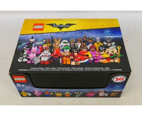 Lego - A  factory sealed Lego 'The Batman Movie' Minifigure collection #6175009. Item contains 60 Limited Edition minifigures