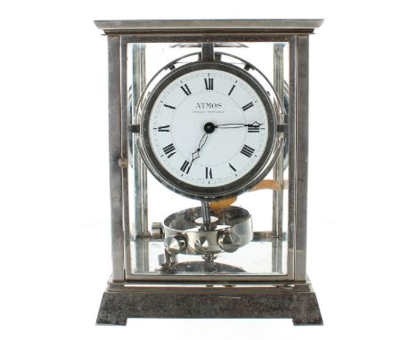 Early Atmos clock ser. no. 2135 (in need of restoration), the 2.75" white dial signed Atmos, Pendule Perpetuelle, within a be