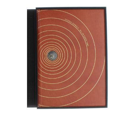 George Daniels - All In Good Time, very rare limited edition no. 5/27 and signed by the author, within a light brown Nigerian