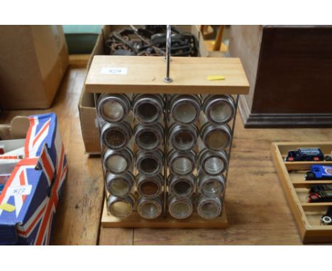 A spice rack