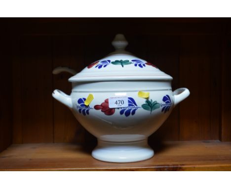 A Villeroy &amp; Boch soup tureen and ladle 