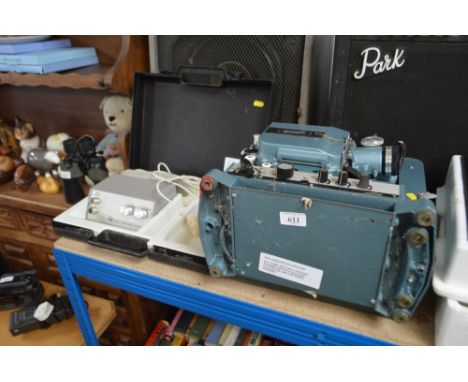 An Elf projector - sold as collector's item; together with a Pulse short wave therapy - also sold as collector's item