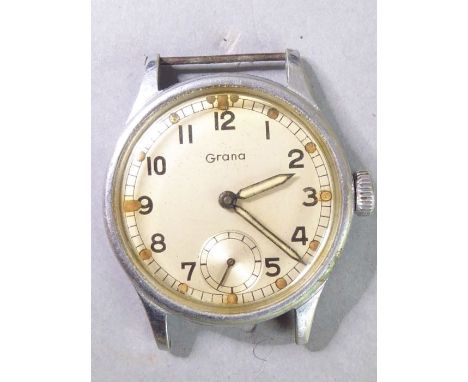 A Grana ATP (Army Trade Pattern) watch for repair. Issue number 131559.