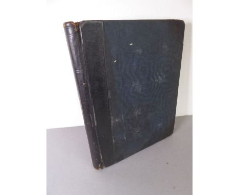 A late 19th century album of regimental crests; about 118 British and 172 Indian Army