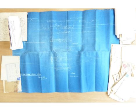 Of Royal Navy interest: papers of the Dundas and Foot families to include the 1942 blueprints of the Hydro-Plane Patrol Boat 