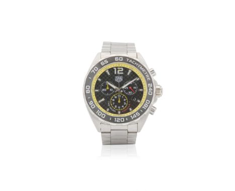  Tag Heuer. A stainless steel quartz chronograph wristwatch with date Formula One, Ref.CAZ101AC, Serial No.WHZ4965, made circ