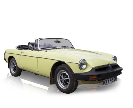 1976 MG MGB ROADSTER. Registration Number: MTY 459R, Chassis Number: GHN5-405586G, Engine Number: -10186. The MGB is the clas