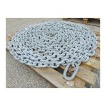 20m Galvanised Mooring Chain Assy