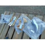 4 x Unissued Hooligan Tool Replacement Heads