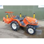 Kubota Aste A-14 4WD Compact Tractor with Rotovator ONLY 736 HOURS!!!