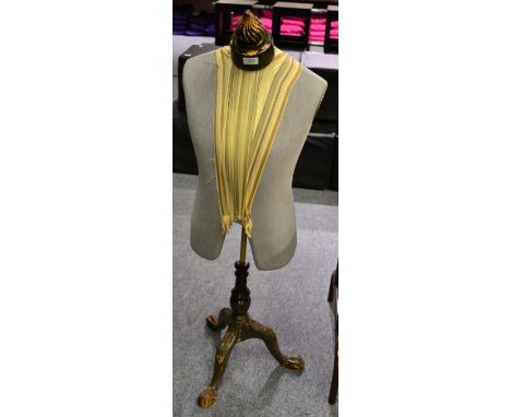 An early 20th century shop mannequin 