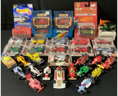 Toys &amp; Juvenalia - Majorette metal 200 series models, mostly in packets; other models including Mattel Hotwheels and Matc