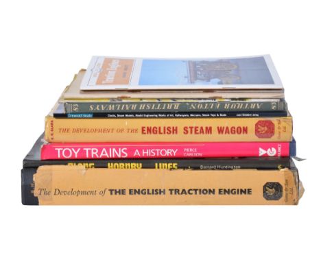  A collection of transport related books,   to include The Development of The English Traction Engine by Ronald H Clark, The 