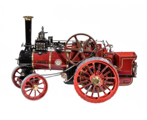  A fine exhibition quality 1 Â½ inch scale model of an Allchin Agricultural Traction engine 'Royal Chester',   with two road 