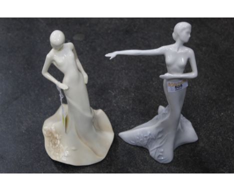 Two Carltonware Music and Dance figurines 