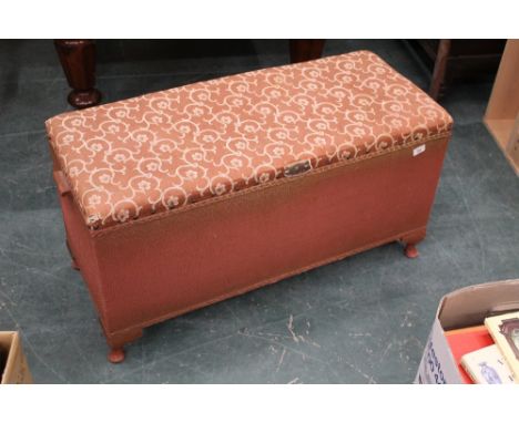 Vintage Sirrom ottoman, length 92 cm. 