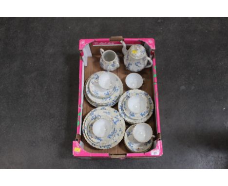 An Oriental eggshell tea set 