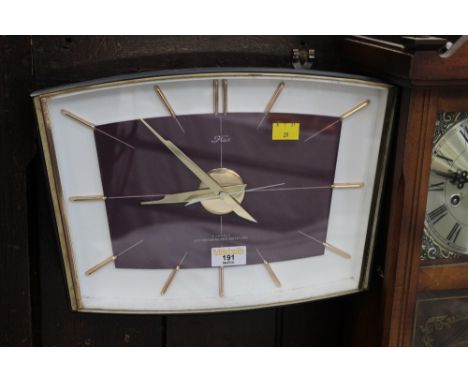 1950/60s Flux vintage wall clock 
