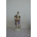 Figur Frau mit Kind, KPM Berlin um 1780