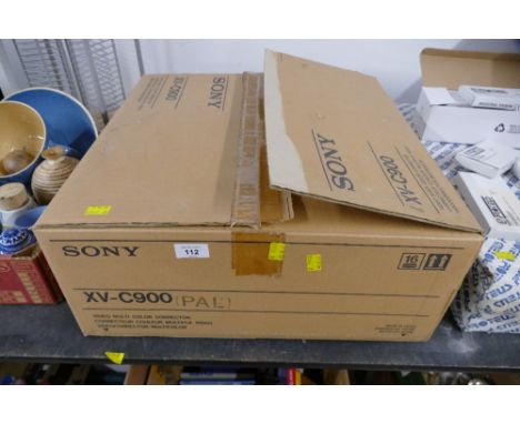 Boxed Sony XVC900 video multicolour corrector